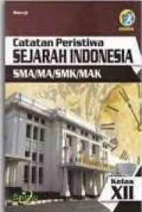 Image of Catatan Peristiwa Sejarah Indonesia Kelas XII SMA/MA/SMK/MAK